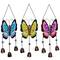 21" Metal Butterfly Outdoor Garden Suncatcher Windchimes, 3ct.